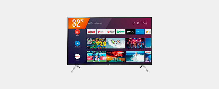 Programas para Dia dos Namorados | Smart TV LED 32" Android TV 32S5300 Semp | Blog Lojas Solar